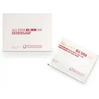 All Sins 18K Maschera viso schiarente intensiva All Skin Intensive Whitening Mask 3 x 20 ml