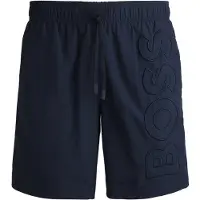 BOSS per uomo. 50469329 Costume da bagno balena 10238098 blu marino (XXL), Casual, Beachwear, Poliamide, Navy