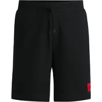 HUGO Pantaloni 'Diz' rosso / nero
