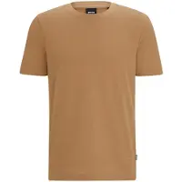 BOSS per uomo. 50452680 T-shirt beige Tiburt 240 (L), Casual, Cotone, Manica corta