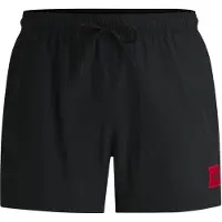HUGO per uomo. 50493450 Costume da bagno Dominica nero (XL), Beachwear, Poliamide