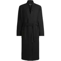 BOSS per uomo. 50469787 Accappatoio Waffle Kimono nero (XL), Homewear, Cotone