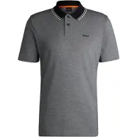 HUGO BOSS per uomo. 50507814 Polo Peoxford Nuovo nero (M), Casual, Cotone, Manica corta