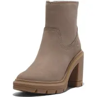 Timberland Allington Heights Mid Zip Up Boot Taupe Nubuck Taglia: 39.5 | Stivali Outlet | Donna | Nero
