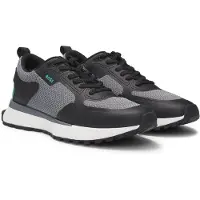 BOSS per uomo. 50513195 Sneakers grigie Jonah (42), Basso, Stringhe, Casual, Grigio