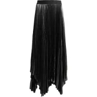 AllSaints Phia Metallic Skirt Metallic Grey Taglia: 2 | Maxi gonne Outlet | Donna | Grigio