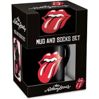 Pyramid Con Tazza E Calzini Rolling Stones Tongue Set Regalo 315ml