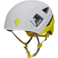 Black Diamond - Casco da arrampicata - Capitan Helmet Kid's Mips Alloy/Ultra Yellow - Bianco