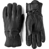 Hestra Idre Wool 5 Finger Guanti (6, nero)