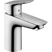 Hansgrohe Logis Mitigeur de lavabo, ComfortZone100, sans garniture découlement, saillie 108mm, 71101000, 71101000