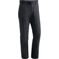 Maier Sports Oberjoch Pantaloni invernali Uomo (102 - Long, nero/grigio)