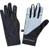 Endurance Mingus Running Gloves Guanti (L, grigio)