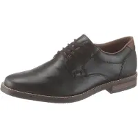 Rieker Scarpa stringata 'Schnürschuh Herren 13500 00 Kunststoff (Synthetik) in schwarz' nero