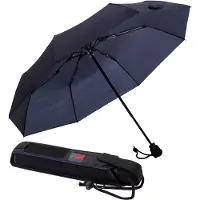 Euroschirm Light Trek Ombrello blu/nero