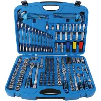 Bgs Set di chiavi a bussola per alberi 6,3 mm (1/4") / 10 mm (3/8") / 12,5 mm (1/2") 218 pezzi - 8820