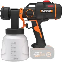 WORX Spruzzatore per vernici WX020.9, senza batteria e caricabatteria