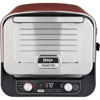 Ninja Forno elettrico da esterno e Affumicatore Woodfire in Rosso | OO101EU | di SharkNinja