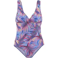 LASCANA Costume intero blu chiaro / blu scuro / giallo / rosa