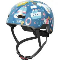 ABUS Kid's Skurb Casco per bici Bambini (45-50 cm - S, blu)