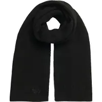 Superdry unisex. Y9310080A Sciarpa nera morbida (OSFA), Nero, Casual, Cotone
