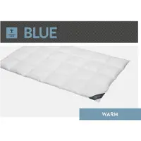 Spessarttraum Piumino-piuma per tutte le stagioni BLUE per un elevato fabbisogno di calore, dimensioni: 155 x 200 cm