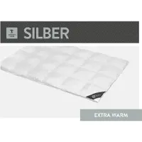 Spessarttraum Piumino Piumino d'oca Argento 155 x 200 cm Extra caldo