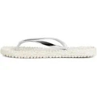 Ilse jacobsen Cheerful04m Metallic Flip Flop Creme Taglia: 36 | Infradito Outlet | Donna