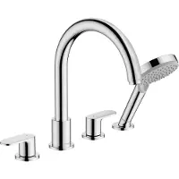 Hansgrohe Vernis Blend miscelatore per bordo vasca in cromo 71456000