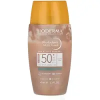 Bioderma Photoderm Nude Touch Mineral Fluido Protettivo Colorato SPF 50 Chiara 40 ml — Fluido Solare