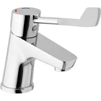 Sapho Rubinetteria - Miscelatore per lavabo LEA, per disabili, cromo LE002