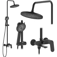 REA Set Doccia Marco Black