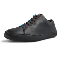 Camper per uomo. K100855-005 Sneaker in pelle Peu Touring nere (44), Nero, Basso, Stringhe, Casual