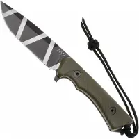 Acta Non Verba ANV P250 P250-002 Cerakote Black Camo Sleipner, Olive GRNPU, coltello da sopravvivenza