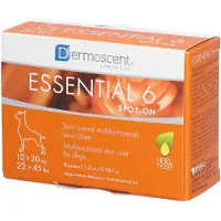 Dermoscent Integratore Per Cani Essential 6 Spot On 10-20kg 4 Unità