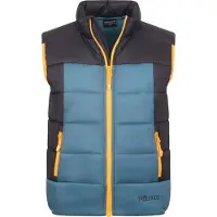 TROLLKIDS Kid's Hardanger Vest Gilet sintetico Bambini (164, blu)