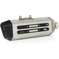 Ixil Silenziatore Omologato Slip On Mega Xtrem Trail Bmw R 1200 Gs 16-21 Stainless Steel