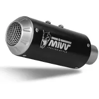 MIVV Silenziatore Slip-on Non Omologato Mk3 Kawasaki Ninja 125/z125 2019-24 K.048.sm3b