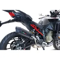 Gpr Exhaust Systems Silenziatore Omologato Slip On Furore Evo4 Nero Ducati Multistrada V4/s 2022-2024 Oval