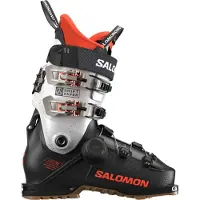 Salomon - Scarponi da sci uomo all-mountain - Shift Alpha Boa 110 Black/Orange Tiger/Orange Tiger per Uomo in Alluminio - Taglia 45 2/3-46 1/3 - Nero