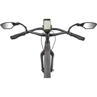 M-Wave Spy Space Specchio retrovisore bici nero