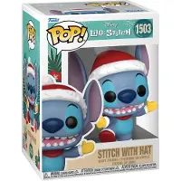 Funko POP! Statuina Con Cappello Festivo Disney Stitch 9 Cm