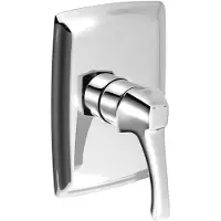 Sapho Dreamart - Miscelatore da incasso per doccia con corpo, cromo DA041