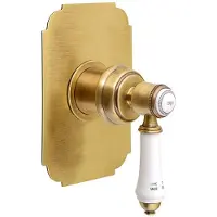 Sapho Vienna - Miscelatore per doccia da incasso, 1 uscita, bronzo VO041BR