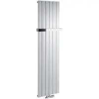 Hak Sapho Colonna - Elemento riscaldante 450x1800 mm, 910 W, argento metallizzato IR145