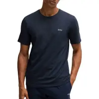 BOSS per uomo. 50515391 Maglietta Mix&Match blu marino (L), Homewear, Cotone, Manica corta, Navy