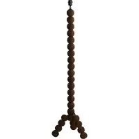 Present Time Lampada da terra - marrone - Veglio - legno - apparecchio singolo - E27 - 8216964 -