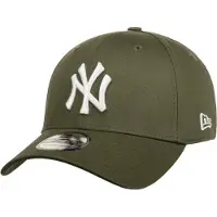 New Era Cappello da baseball '39Thirty New York Yankees' verde / bianco