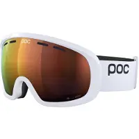 POC - Masque de ski - Fovea Mid Hydrogen White/Partly Sunny Orange - Bianco