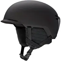 Smith - Casco da sci/snowboard - Scout Matte Black - Taglia 51-55 cm - Nero