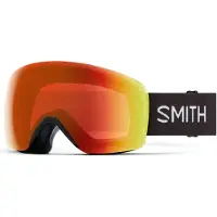 Smith - Maschera da sci - Skyline Black Chromapop Everyday Red Mirror - Nero